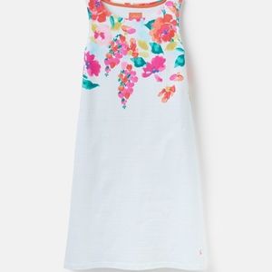 Joules print tank dress